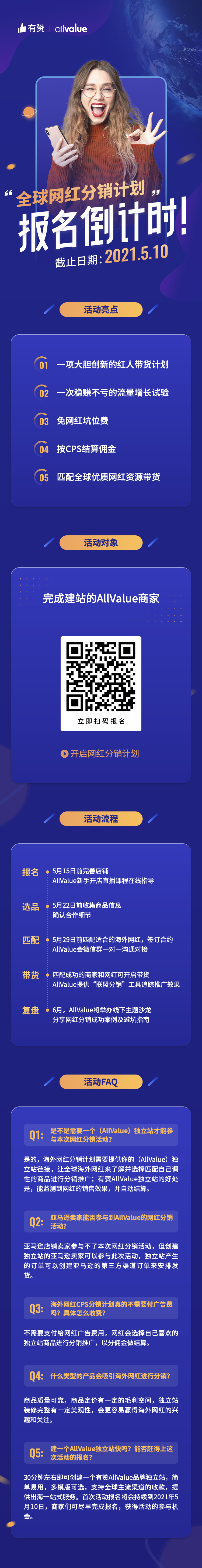 只需完成這一步，全球網(wǎng)紅為你帶貨玩轉(zhuǎn)海外市場(chǎng)！