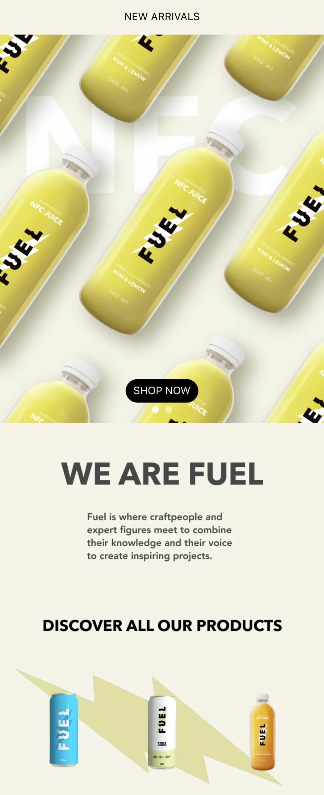 模板推薦 | 年輕跳躍的FUEL 主題，多角度展示、動效視覺一絕！